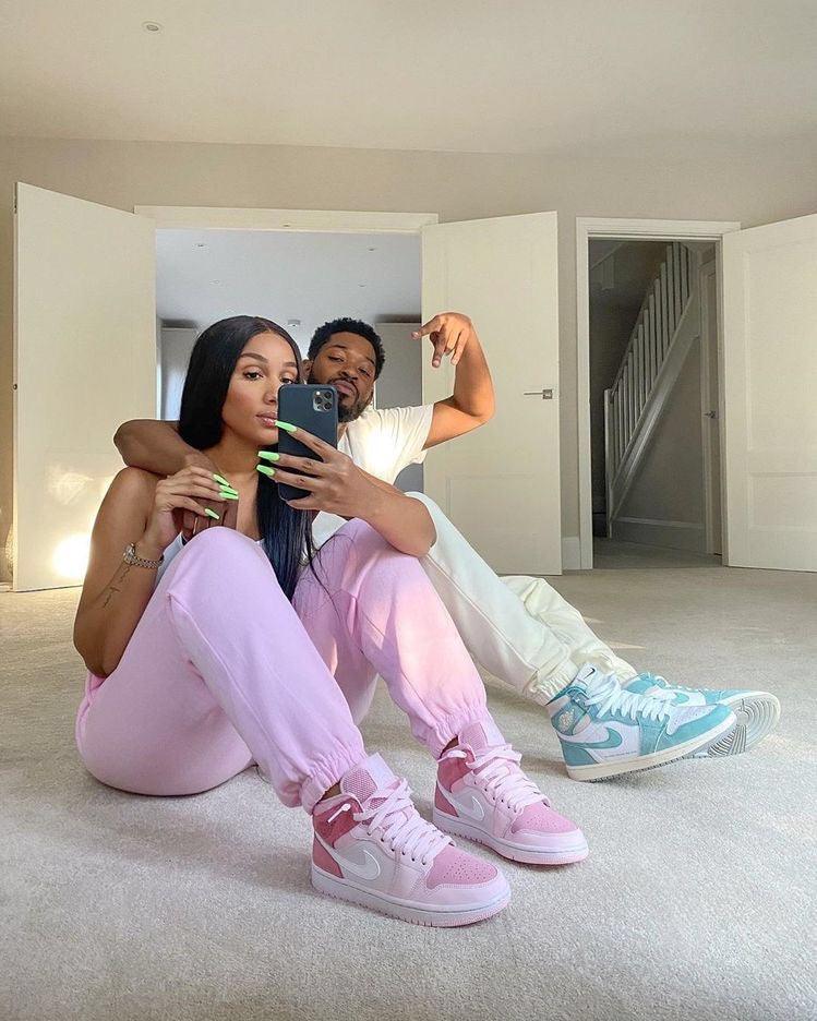 Custom Air Jordan 1 Mid Digital Pink High Q - sneakerhypesusa