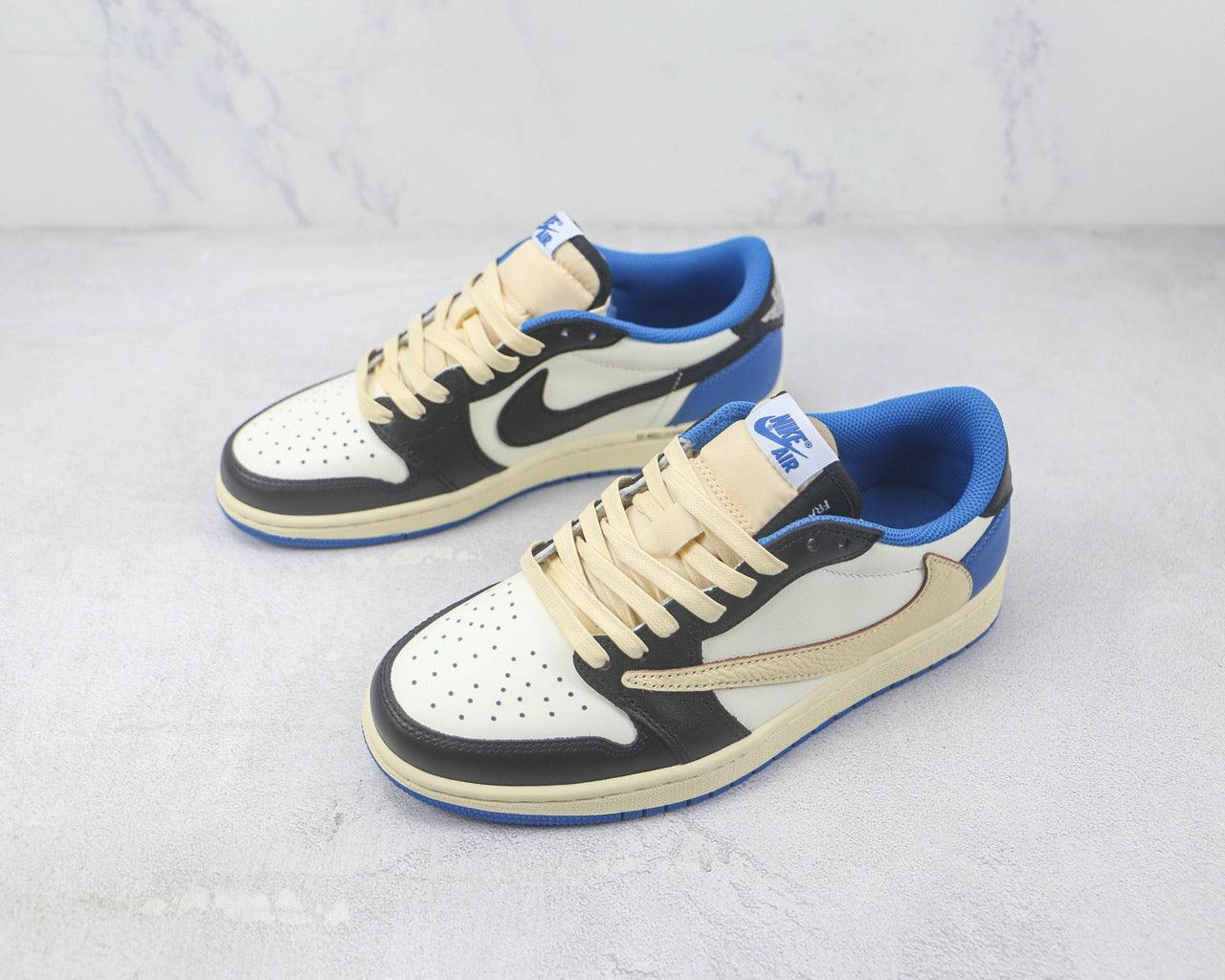 Custom Fragment x Travis Scott x Air Jordan 1 Low DM7866 140 - sneakershuborg