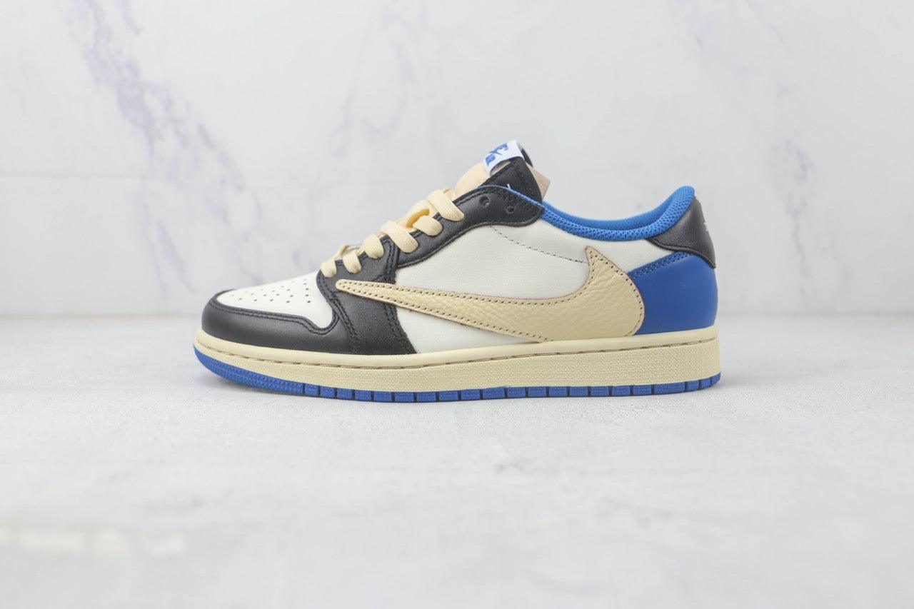 Custom Fragment x Travis Scott x Air Jordan 1 Low DM7866 140 - sneakershuborg
