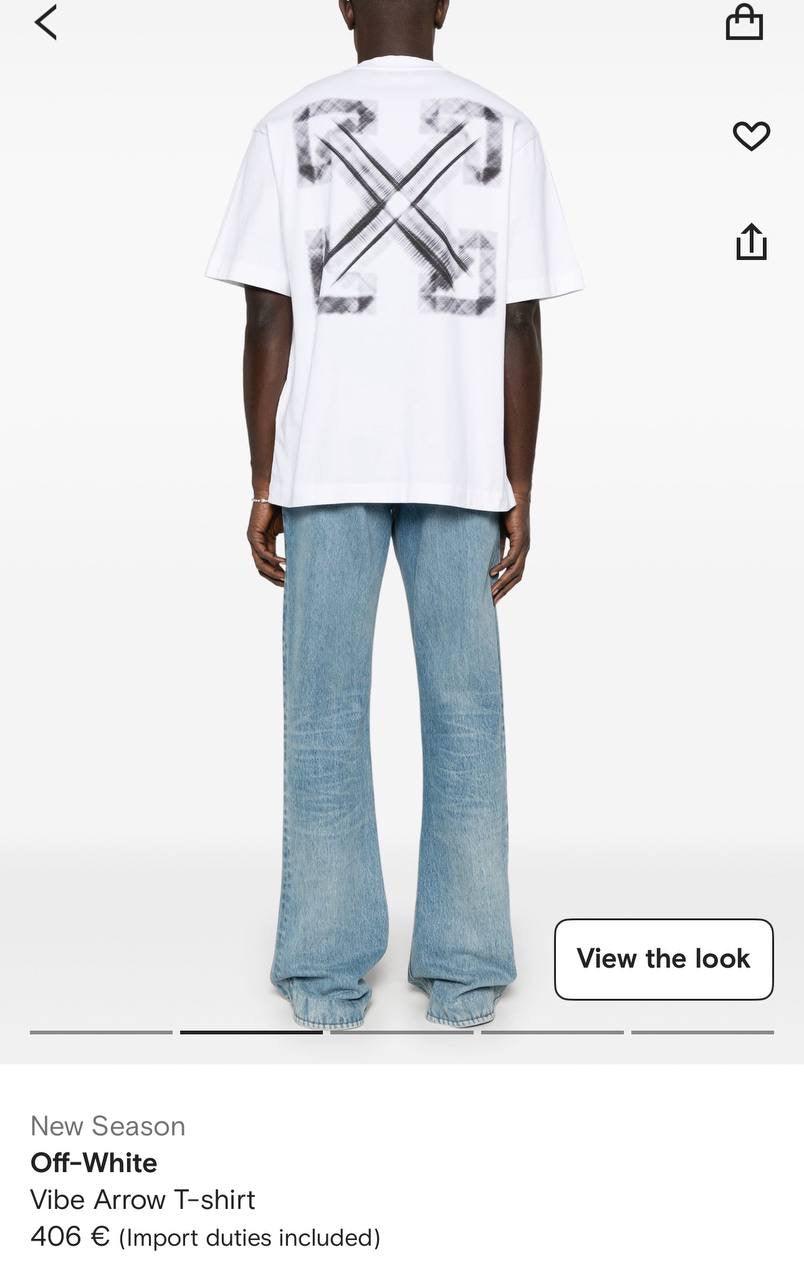 GoatLv® - OFF WHITE T-Shirt 0010 GoatLv