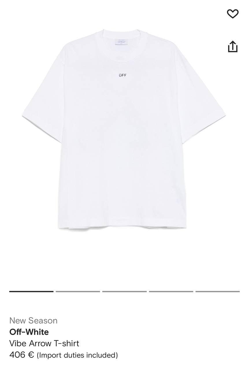 GoatLv® - OFF WHITE T-Shirt 0010 GoatLv