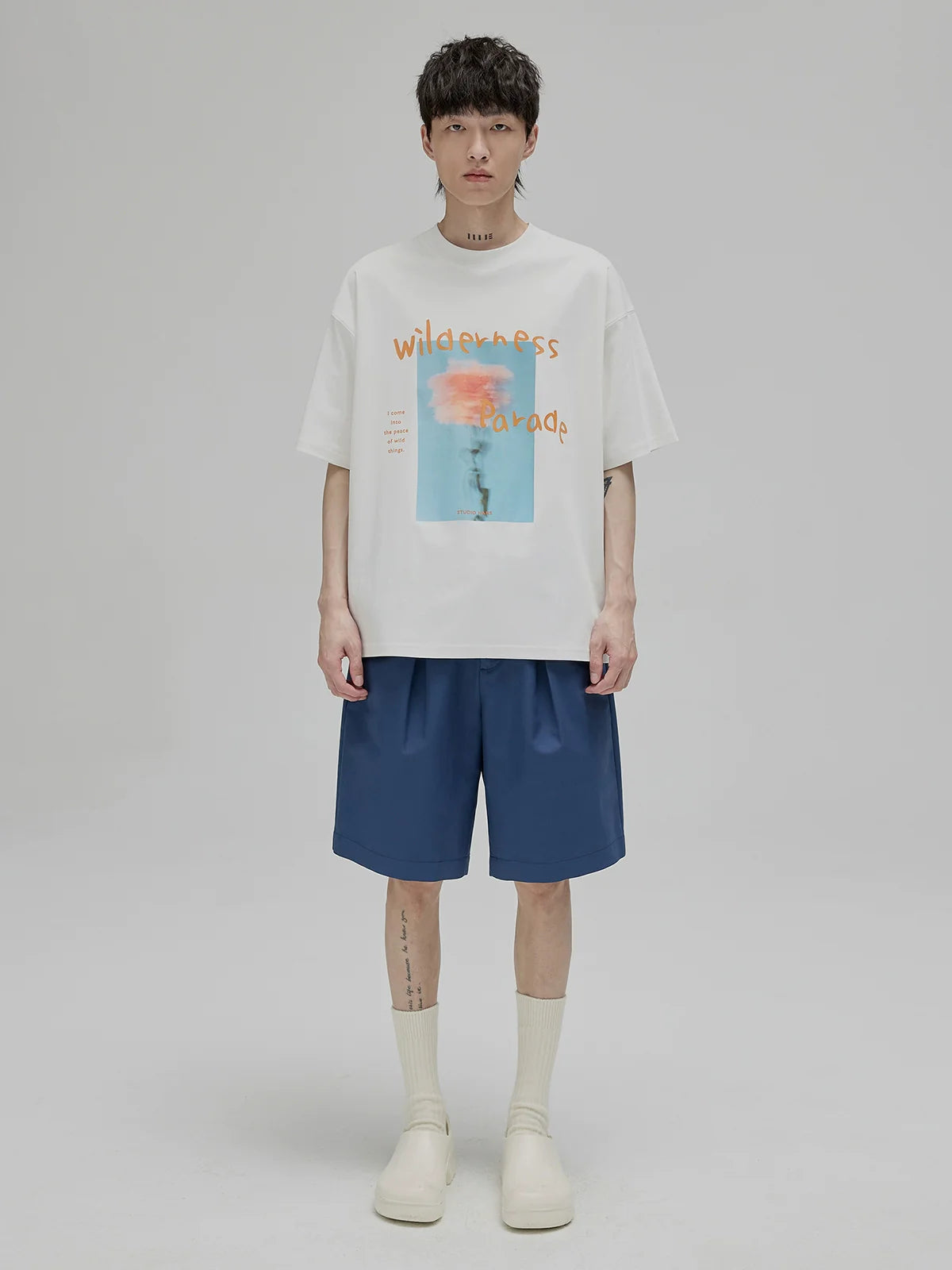 Wilderness Print Graphic Tee - Goatlv