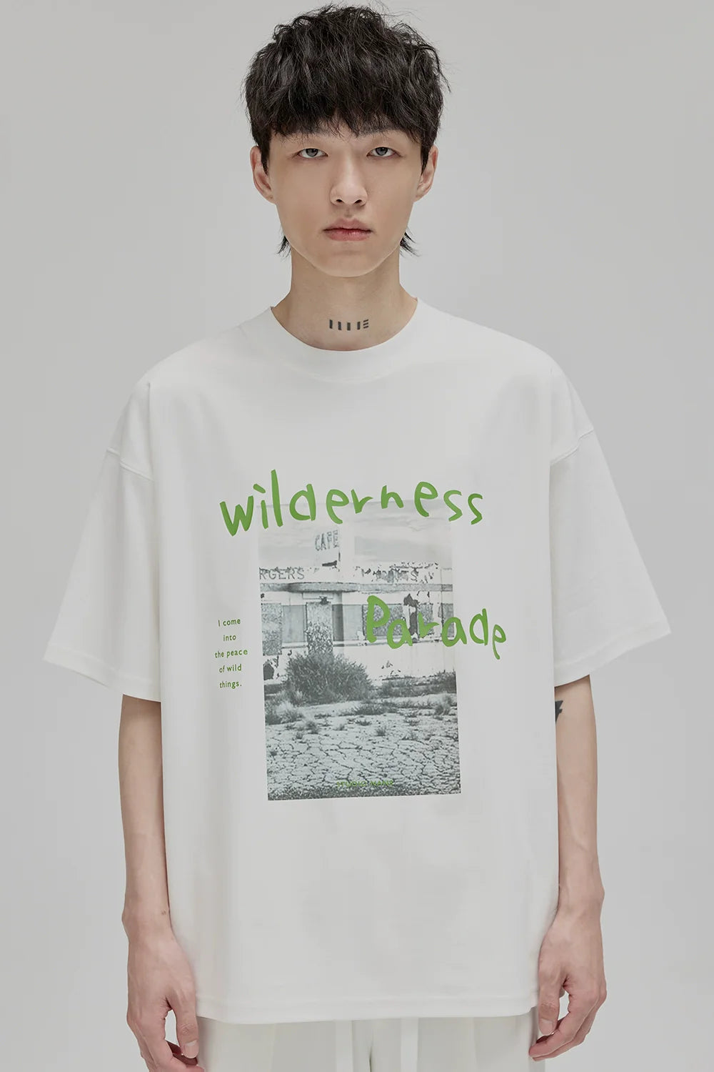 Wilderness Print Graphic Tee - Goatlv