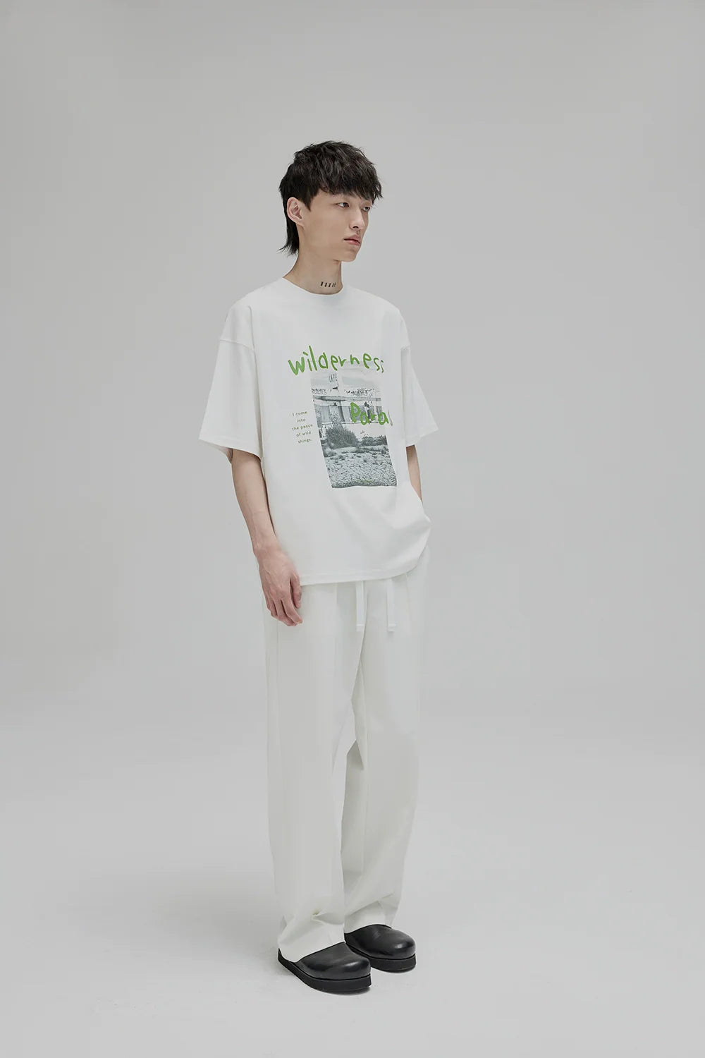 Wilderness Print Graphic Tee - Goatlv
