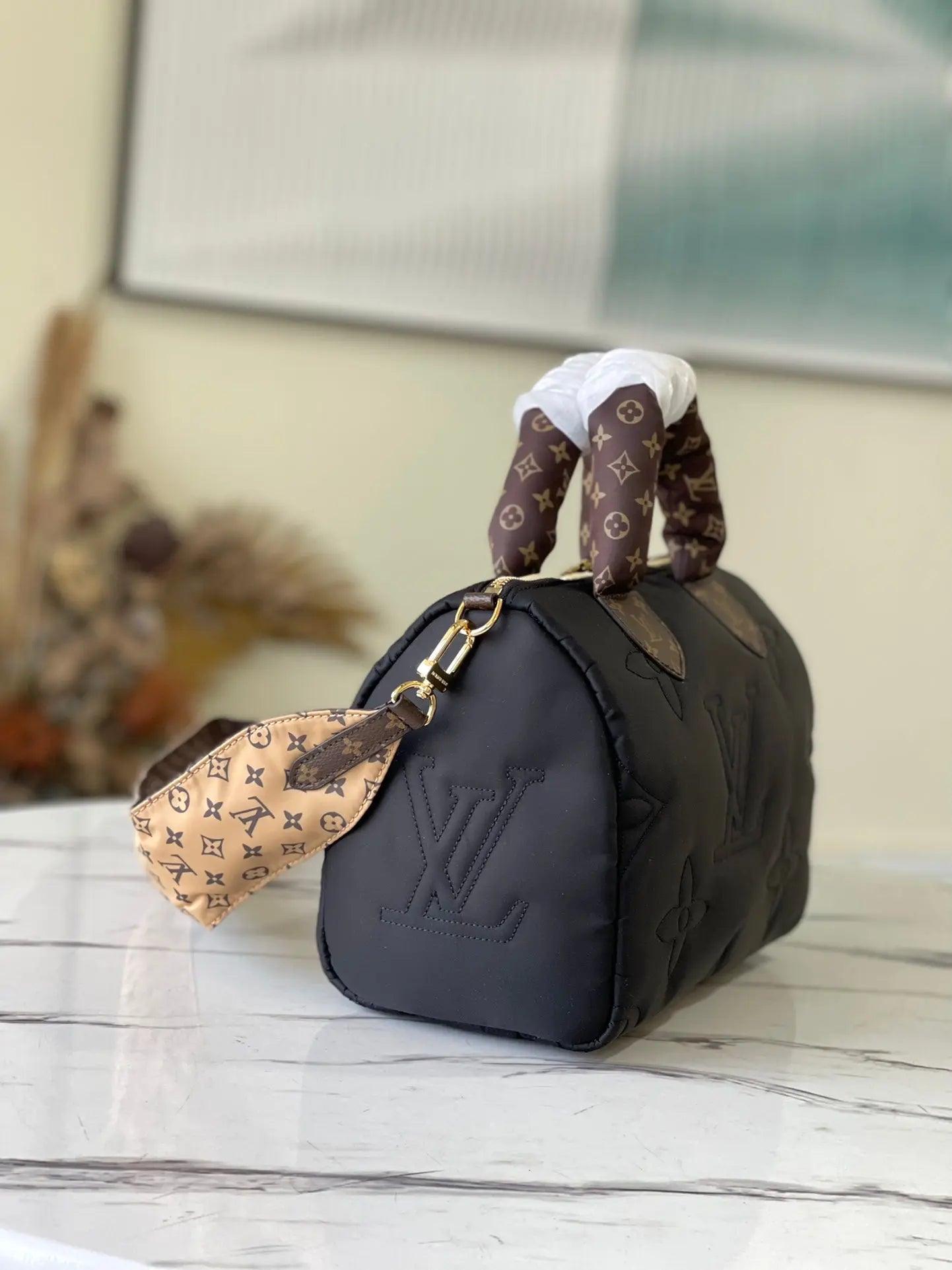 SO - New Fashion Women's Bags LUV MONOGRAM SPEEDY A021.