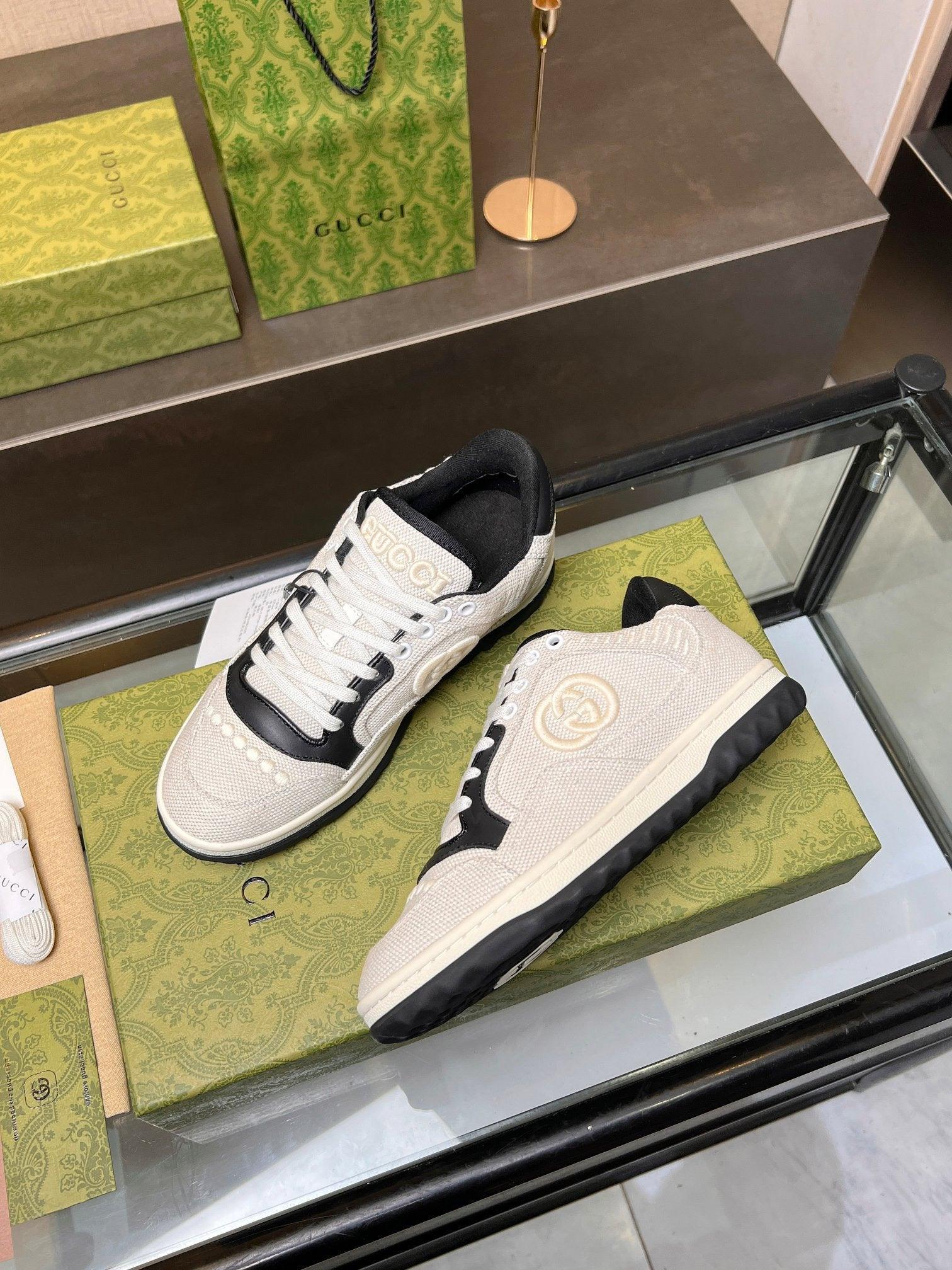 GCI Black and White MAC80 Sneakers-041 Designer Sneakers