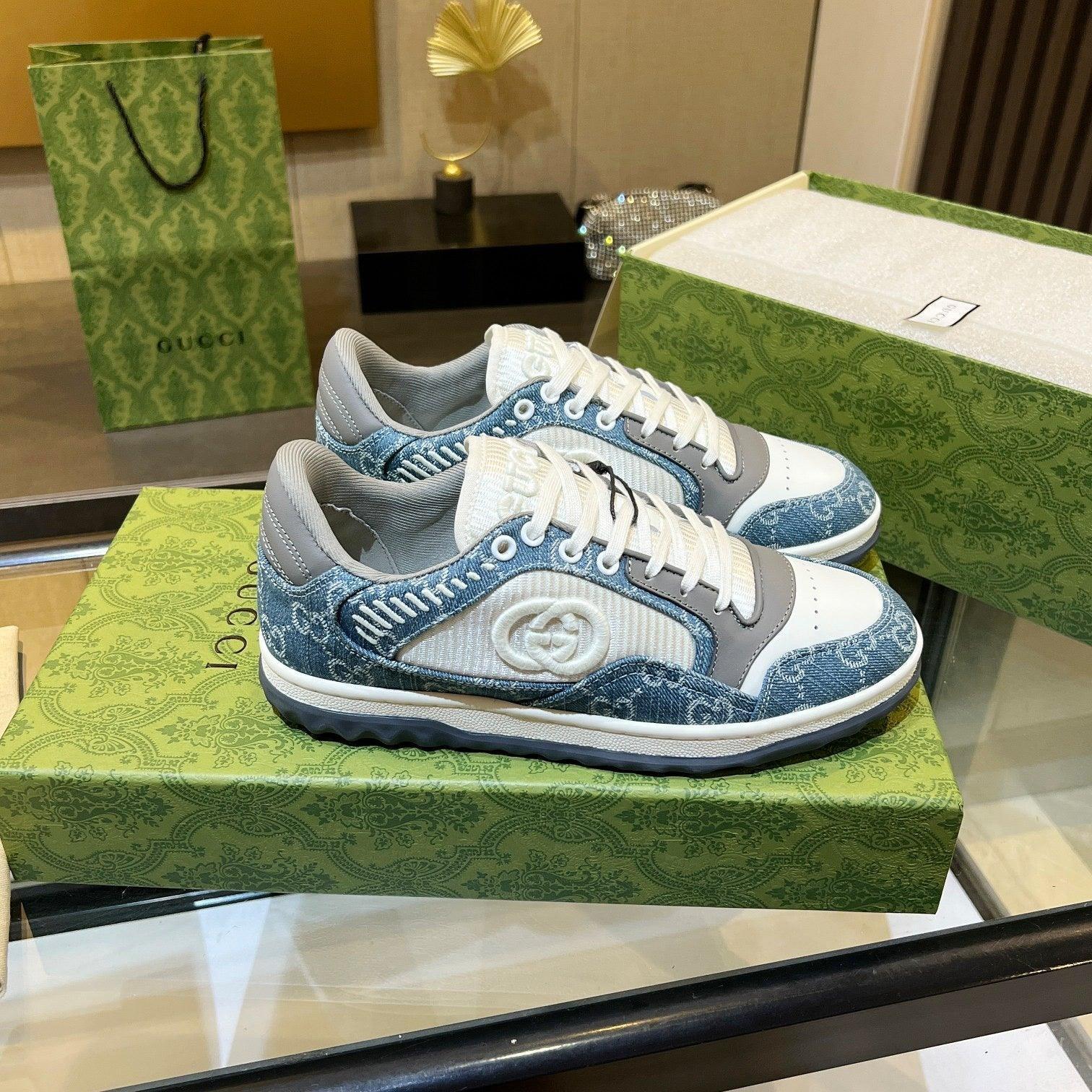 GCI Blue Denim Mac80 Sneakers-180 Designer Sneakers