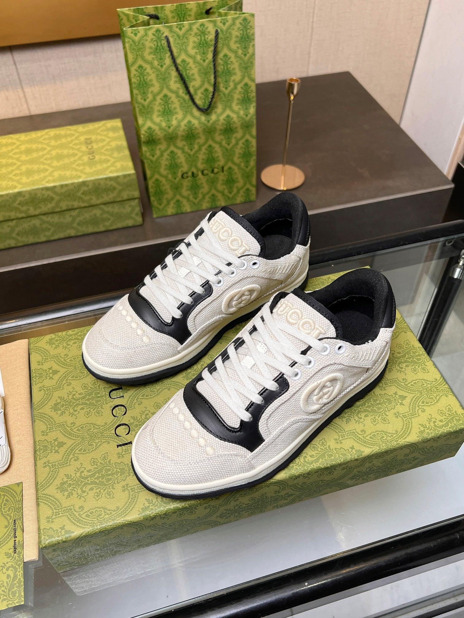 GCI Black and White MAC80 Sneakers-041 Designer Sneakers