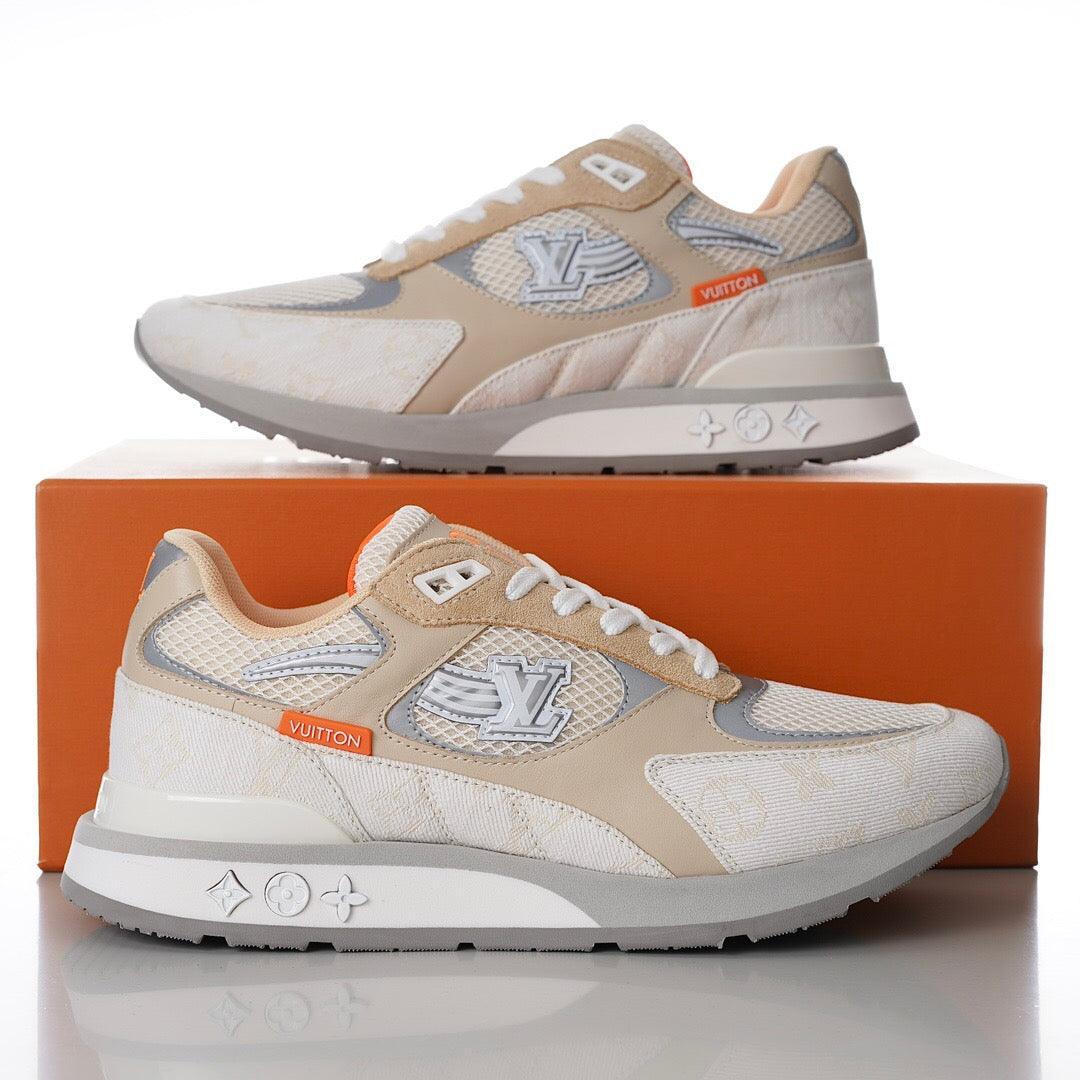 LUV Run Away Creme Sneakers-111 Designer Sneakers