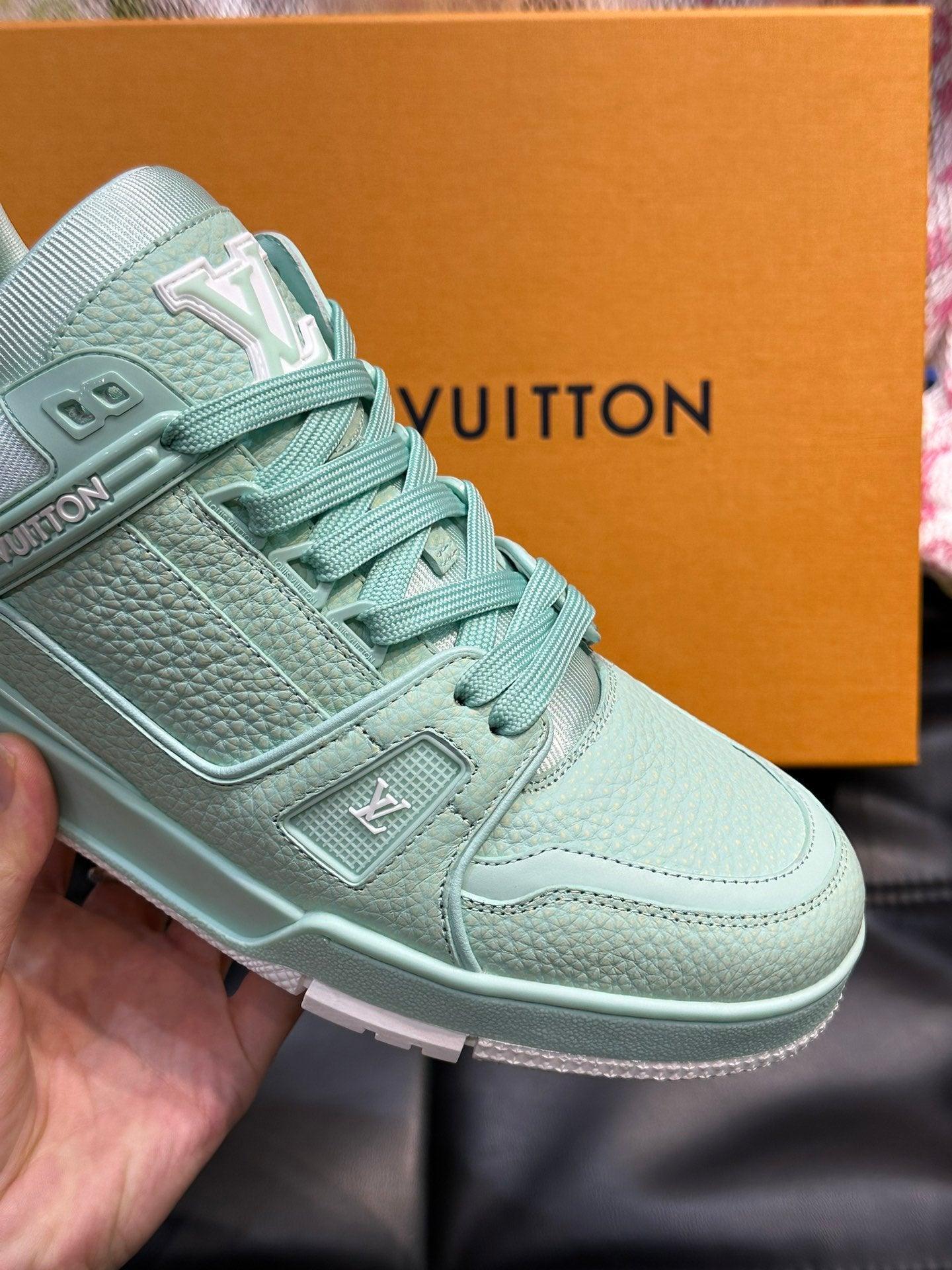 LUV Lime Green Trainer Sneakers-084 Designer Sneakers