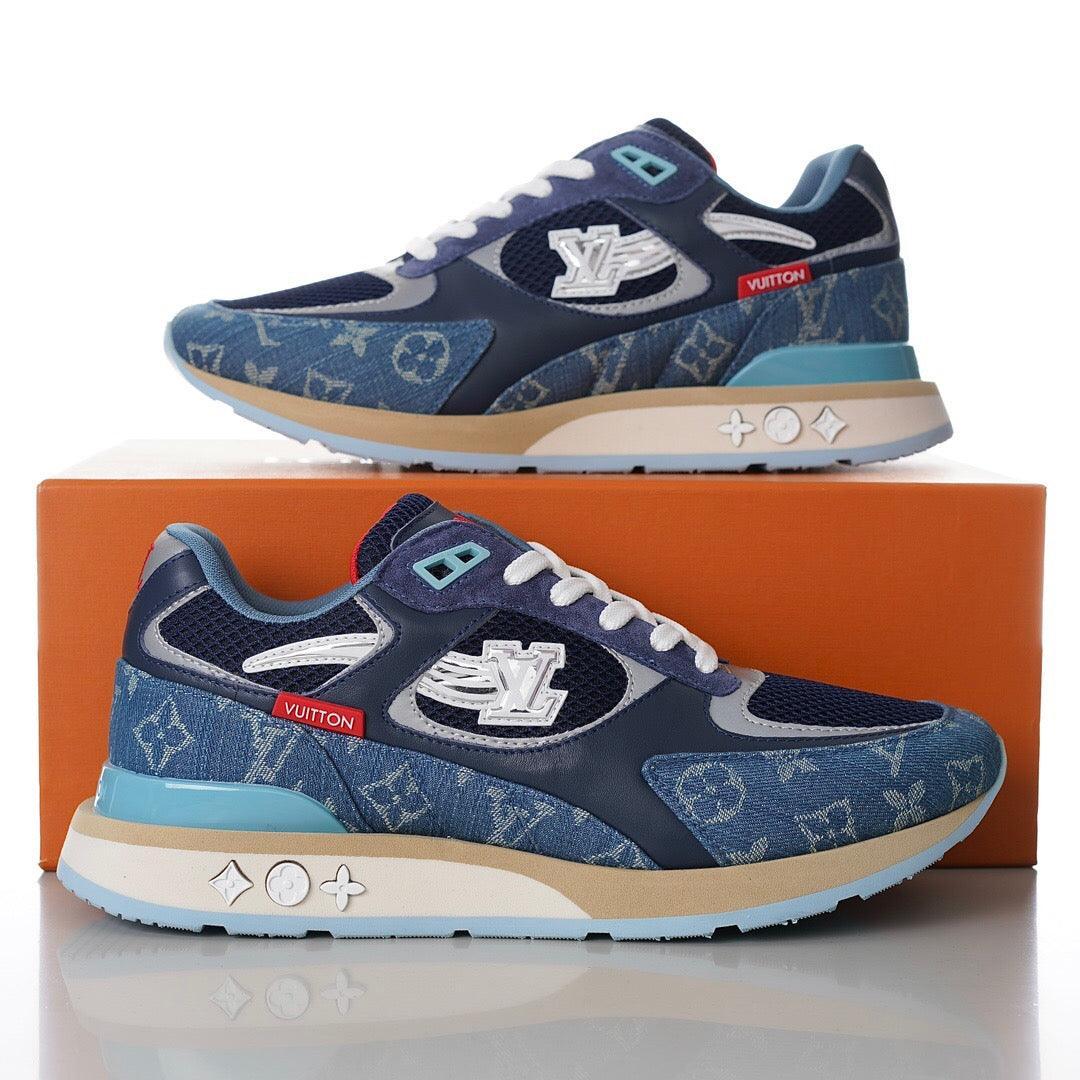 LUV Run Away Monogram denim Sneakers-110 Designer Sneakers