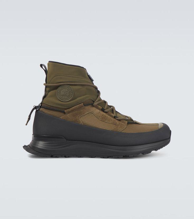 CG Glacier Trail High Top Green Sneakers-212 Designer Sneakers