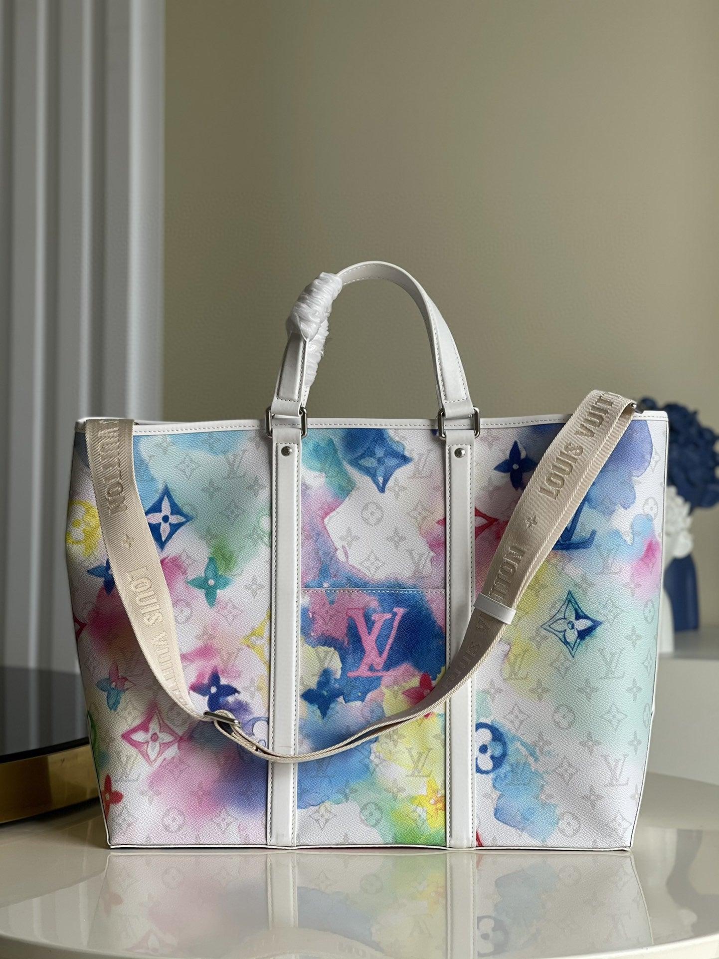LuVi Virgil Abloh Monogram Watercolor M45755 LUXURYSTEPSCO