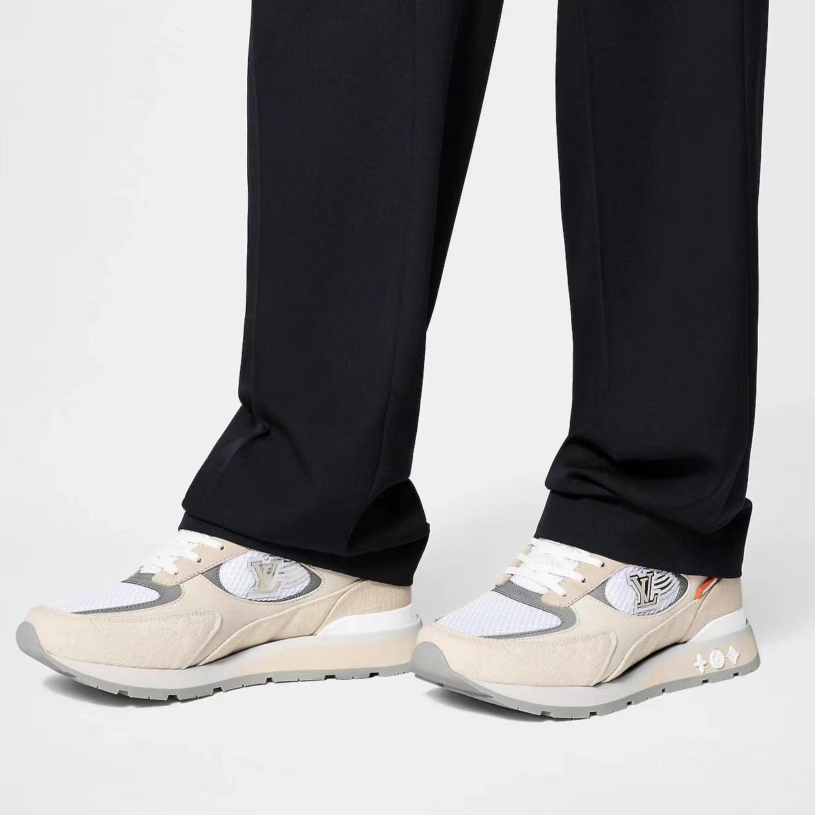 LUV Run Away Creme Sneakers-111 Designer Sneakers