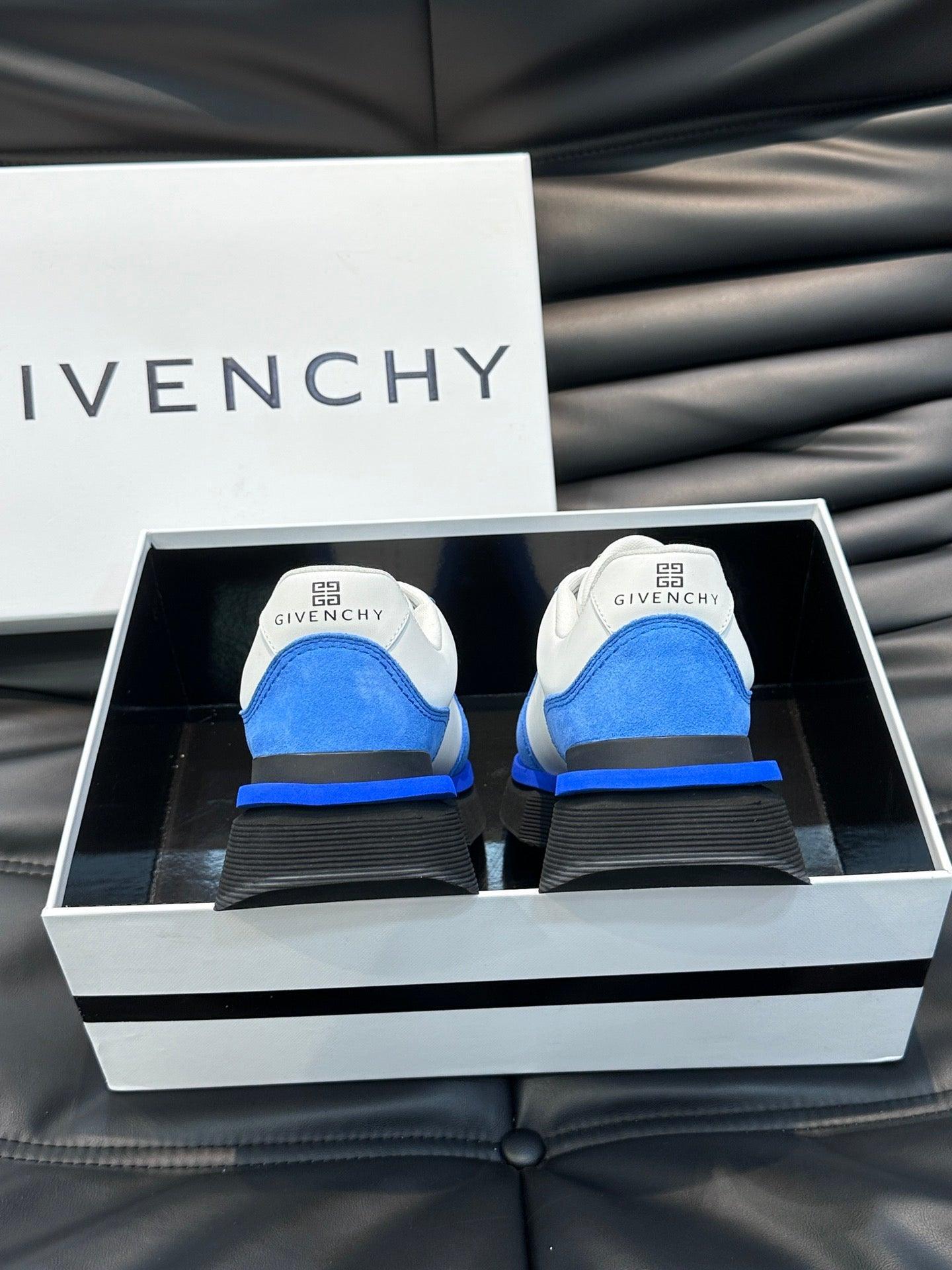 GVC Blue and White Sneakers-017 Designer Sneakers