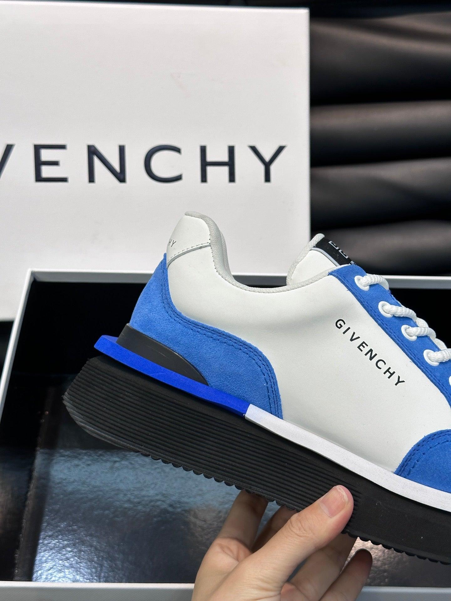 GVC Blue and White Sneakers-017 Designer Sneakers