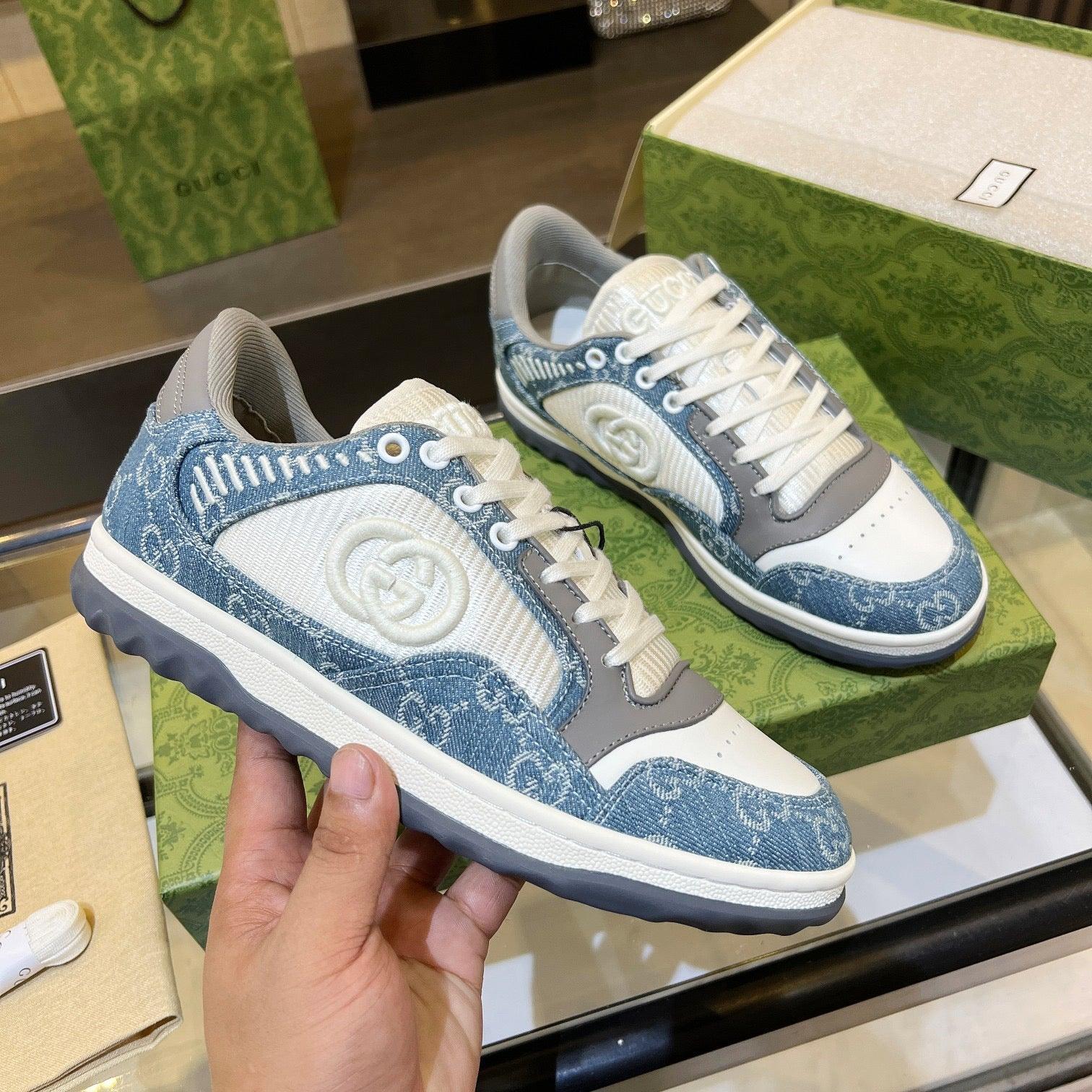 GCI Blue Denim Mac80 Sneakers-180 Designer Sneakers