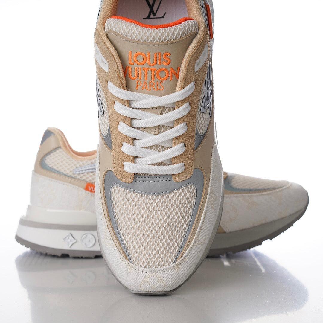 LUV Run Away Creme Sneakers-111 Designer Sneakers