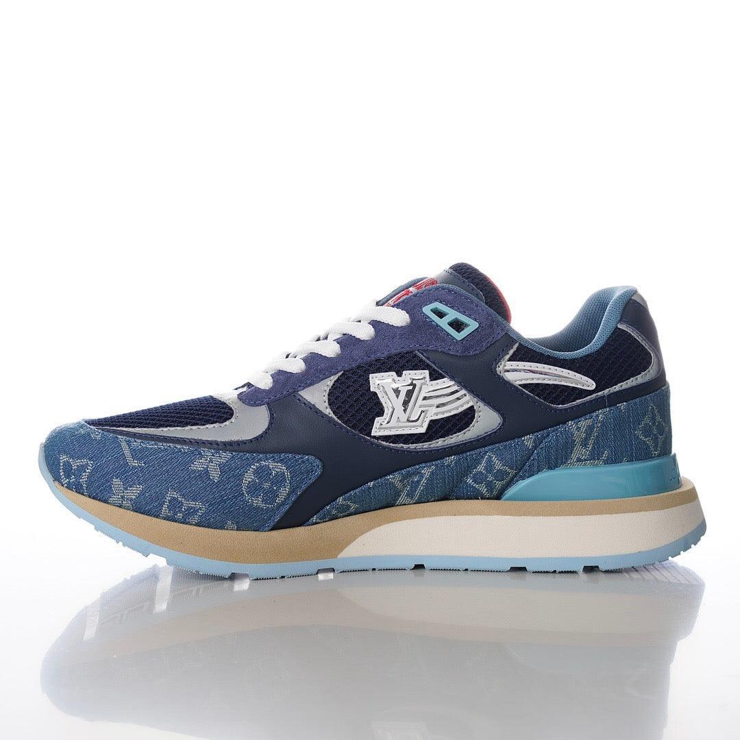 LUV Run Away Monogram denim Sneakers-110 Designer Sneakers