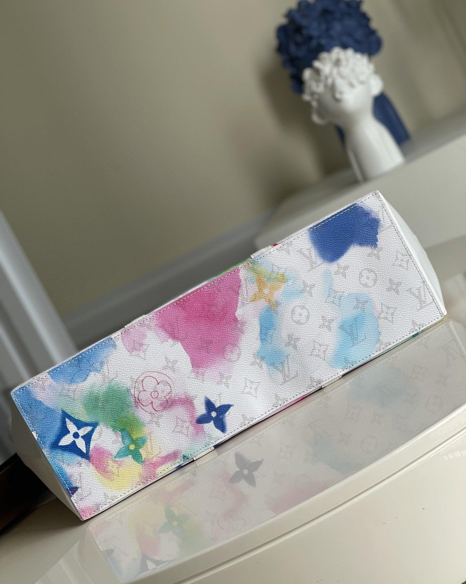 LuVi Virgil Abloh Monogram Watercolor M45755 LUXURYSTEPSCO