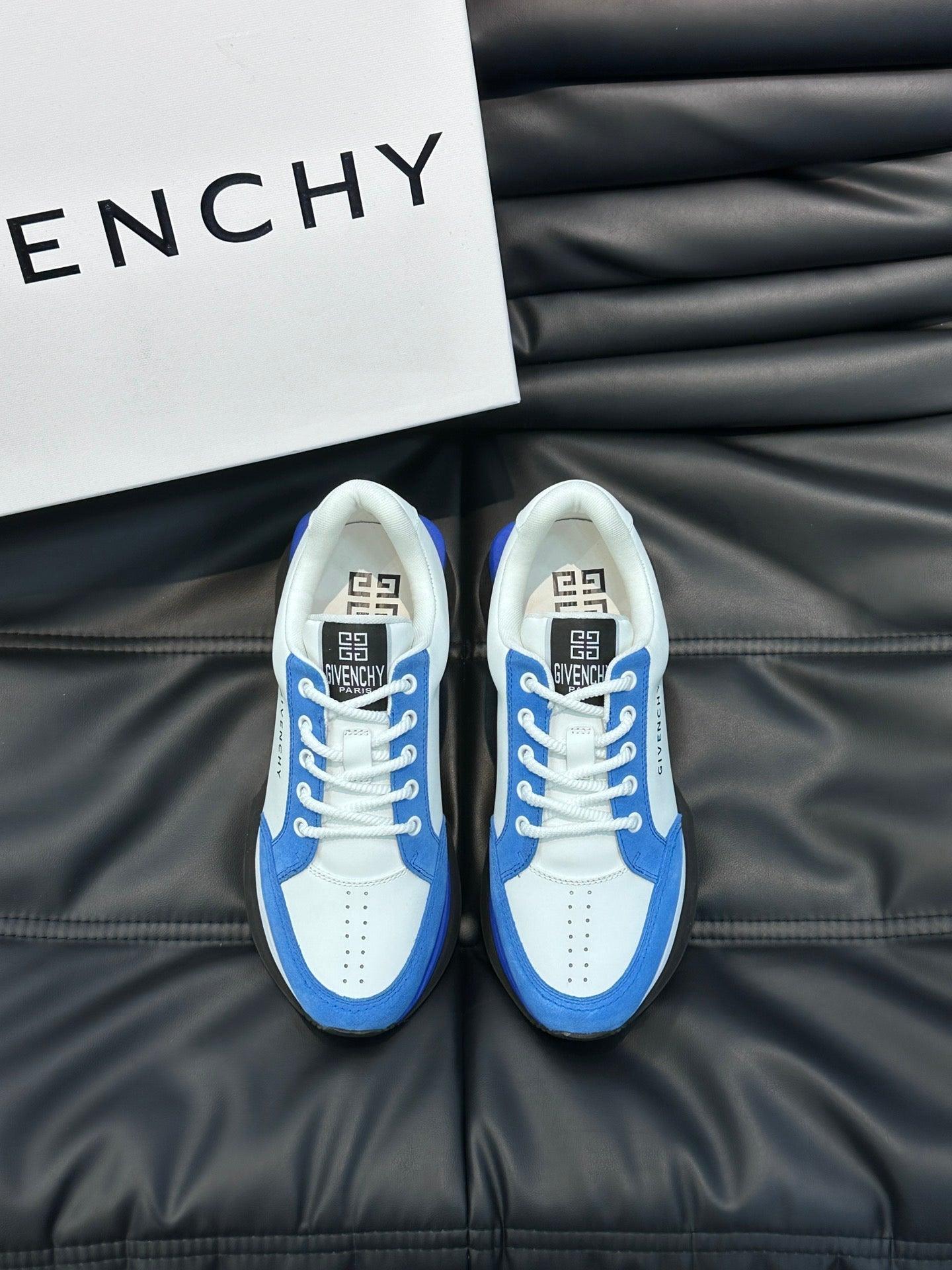GVC Blue and White Sneakers-017 Designer Sneakers