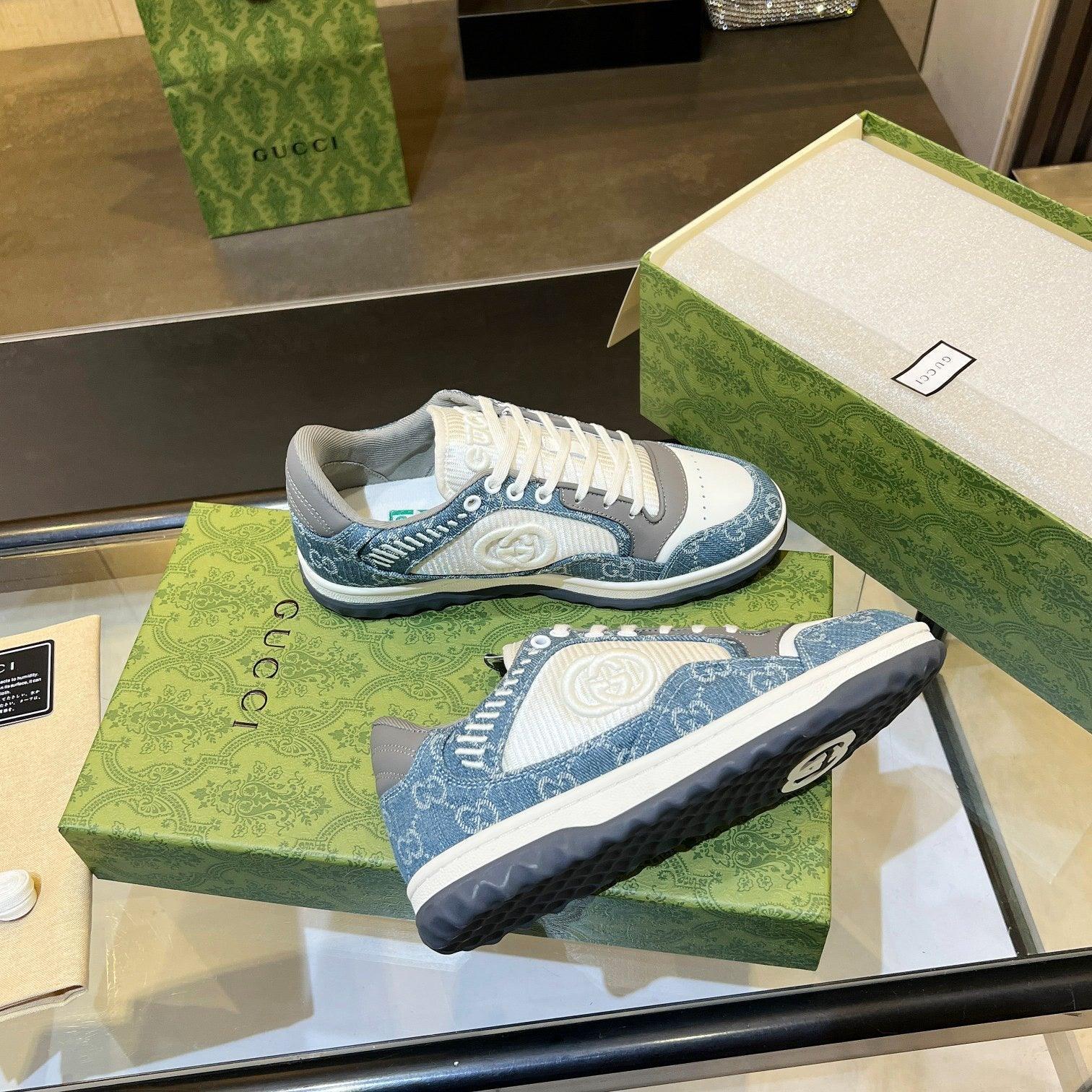GCI Blue Denim Mac80 Sneakers-180 Designer Sneakers