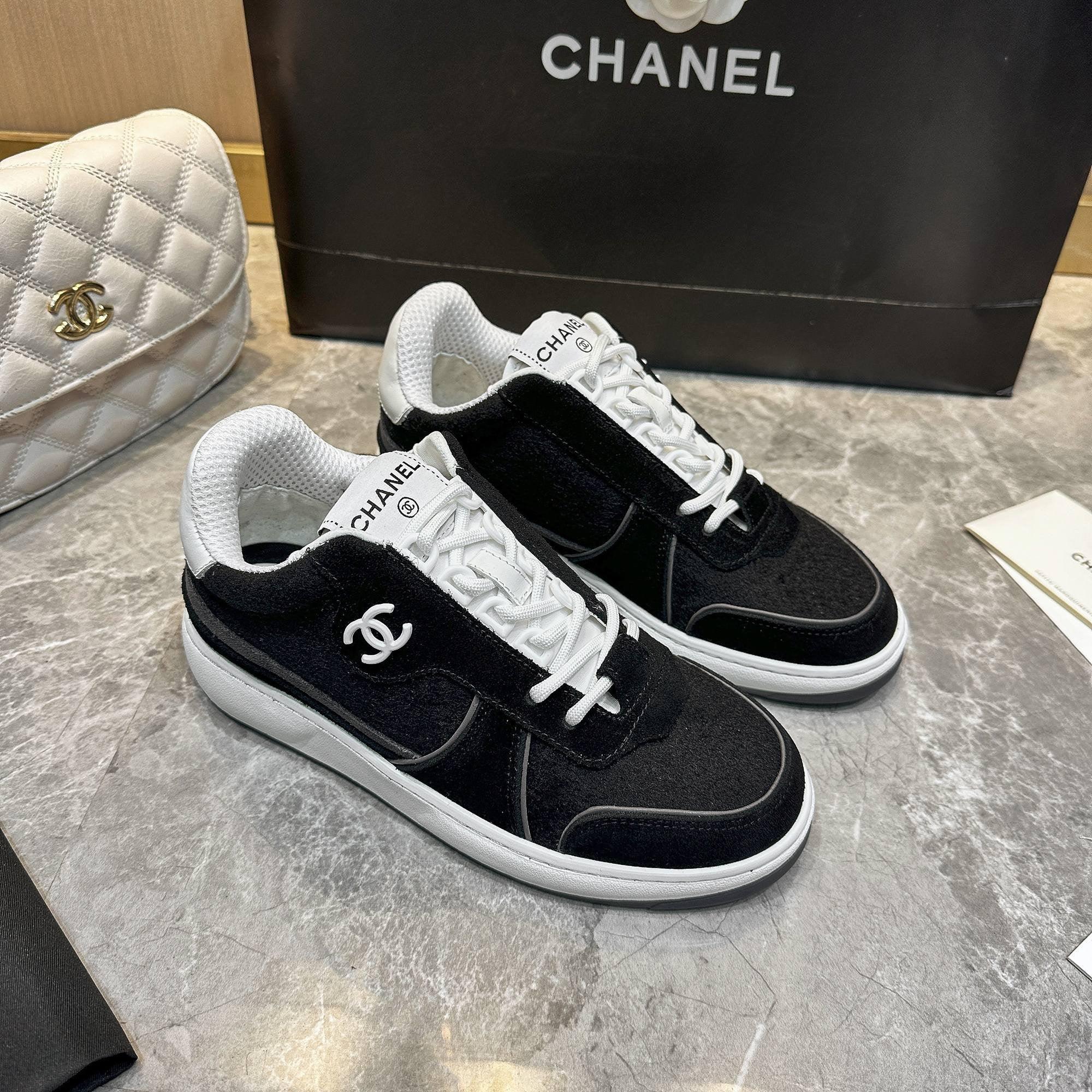 CHL Black Sneakers-201 Designer Sneakers