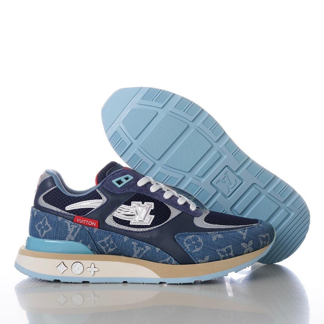 LUV Run Away Monogram denim Sneakers-110 Designer Sneakers