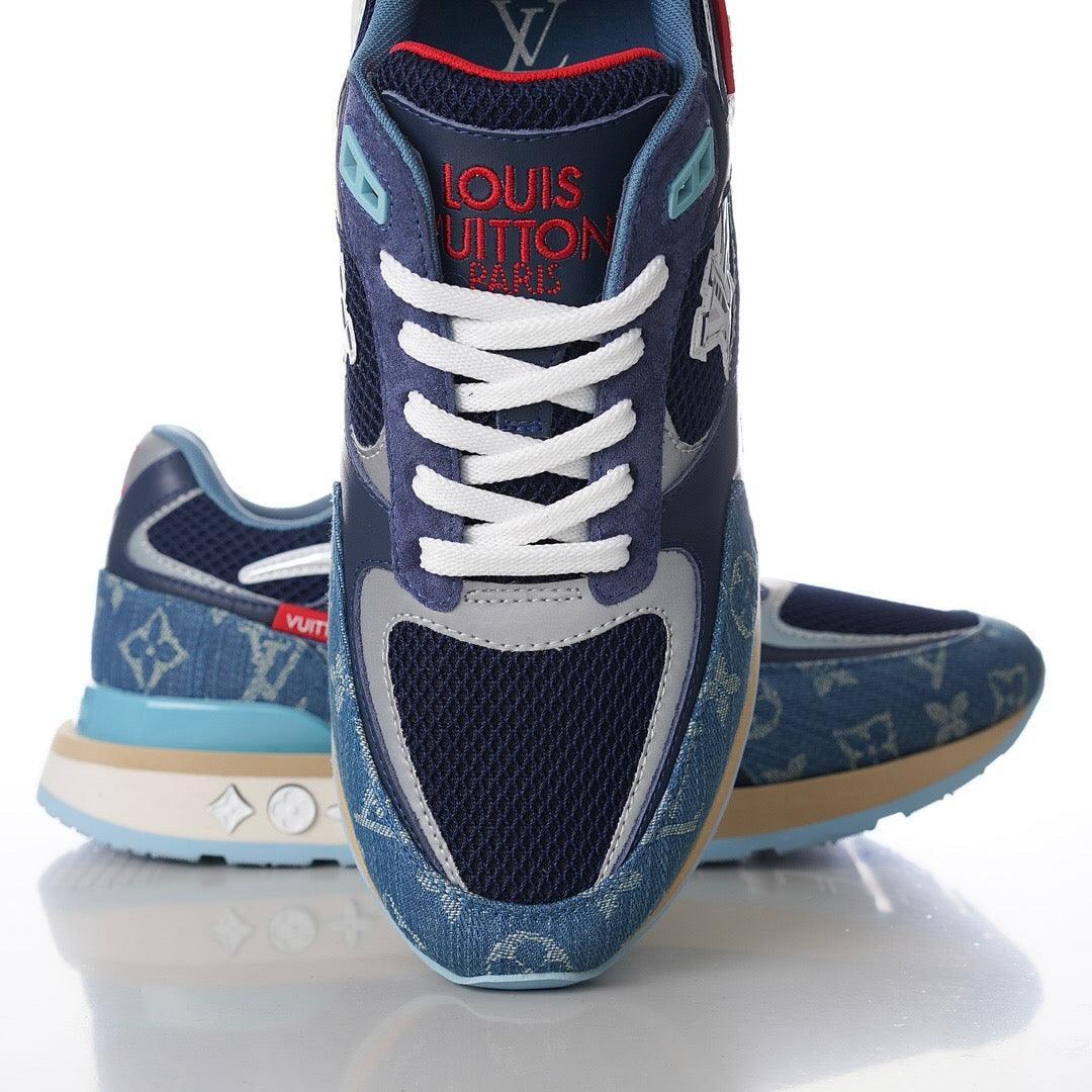 LUV Run Away Monogram denim Sneakers-110 Designer Sneakers