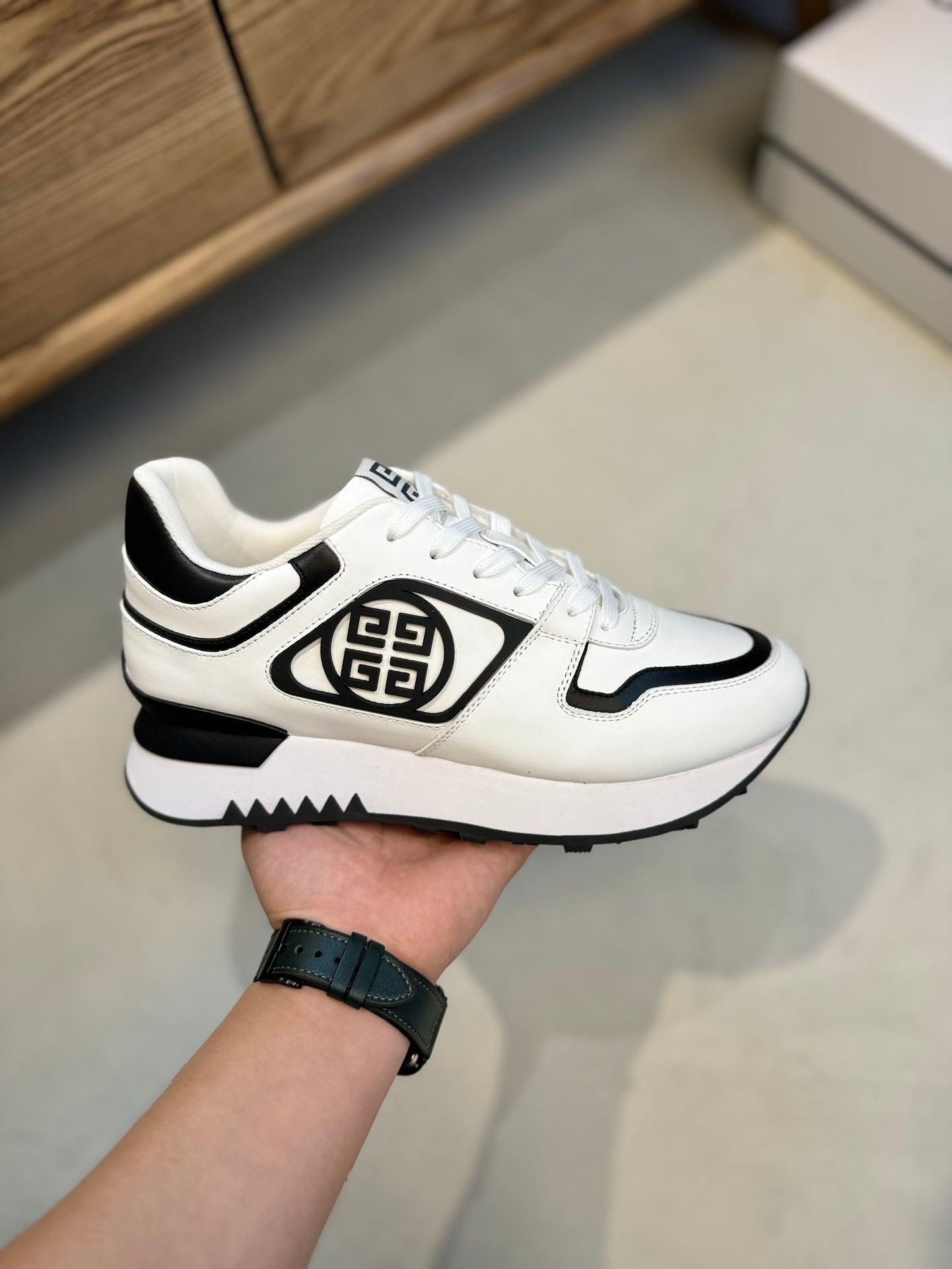 GVC Black and White Sneakers-018 Designer Sneakers