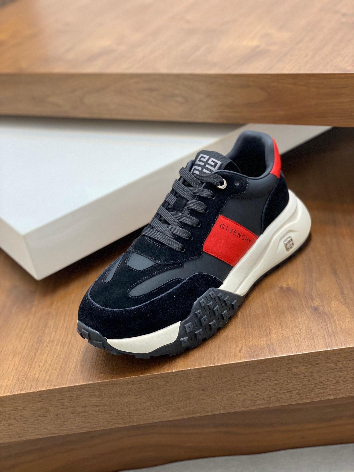 GVC Black Runner Sneakers-021 Designer Sneakers