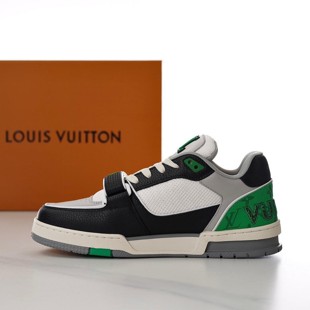 LUV Trainer Green Sneakers-093 Designer Sneakers