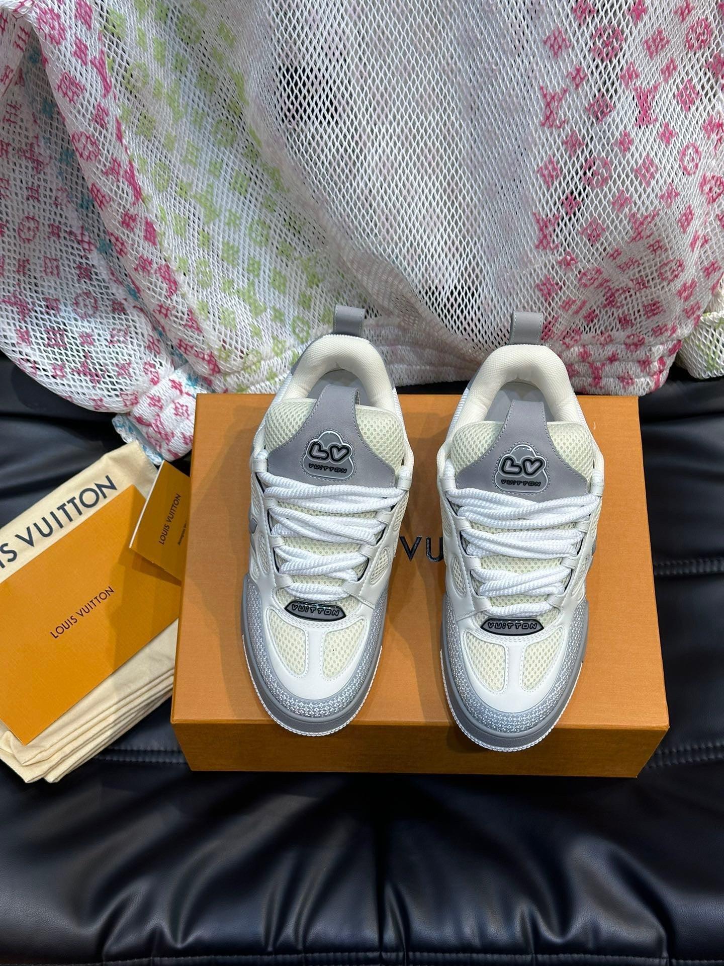 LUV Skate Grey Sneakers-091 Designer Sneakers