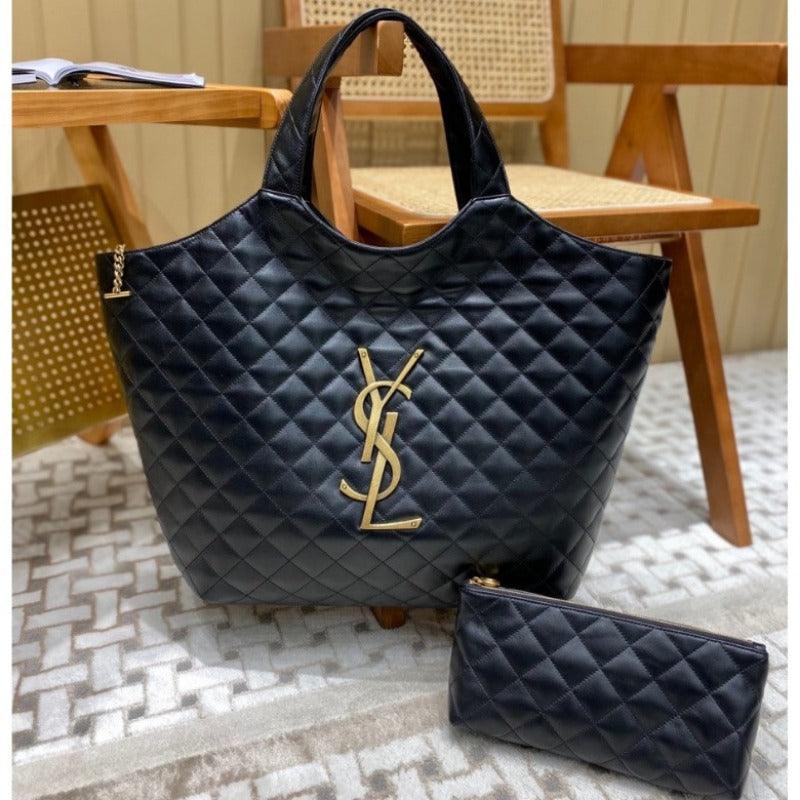 1984 - Icare Maxi Shopping Bag Black - GoatLV