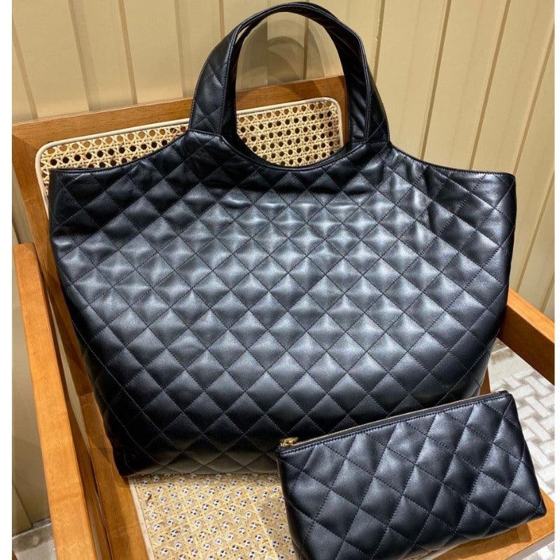 1984 - Icare Maxi Shopping Bag Black - GoatLV