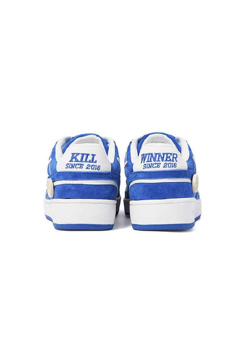 Suede Low-Top Sneakers Royal Blue