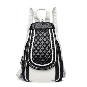 Luxury Vintage Women's Leather Backpack Trendha