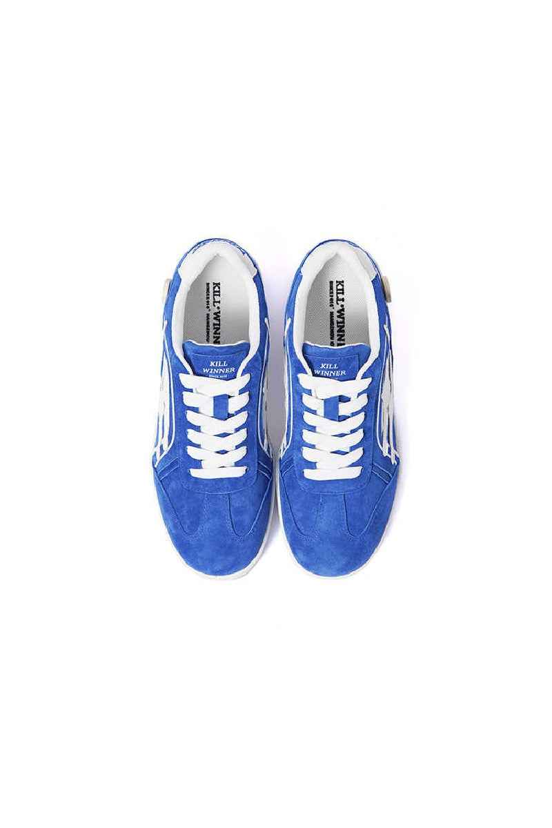 Suede Low-Top Sneakers Royal Blue