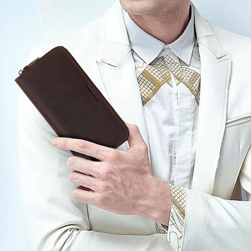 Genuine Leather RFID Blocking Men's Wallet Trendha