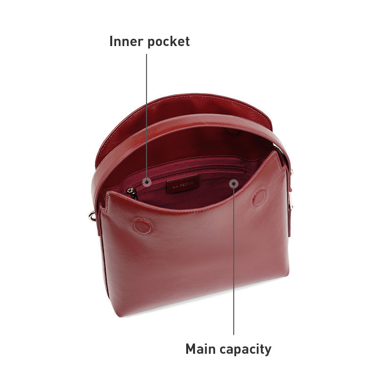 Elegant Women's Leather Shoulder and Crossbody Bag Trendha