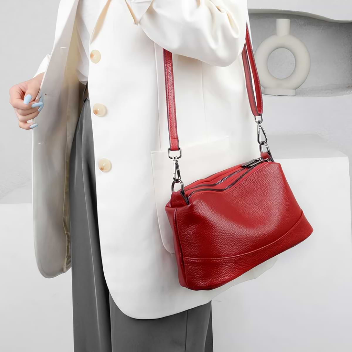 Luxury Genuine Leather Fashion Tote Trendha