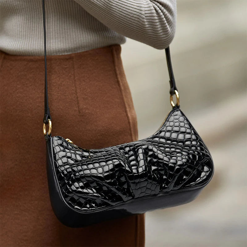 Luxurious Genuine Leather Handbag for Women Trendha