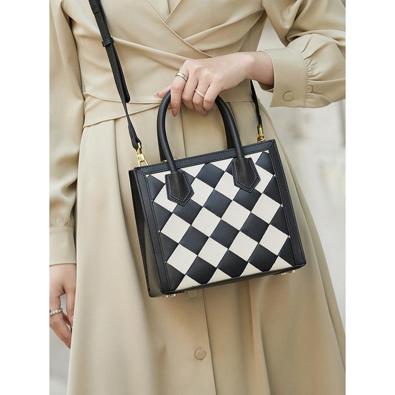 Elegant Genuine Leather Handbag Trendha