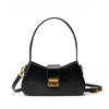 Silver Black Baguette Shoulder Bag Nyzzle