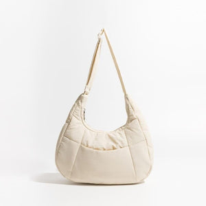 Chic Half Moon Puffer Shoulder Bag Trendha