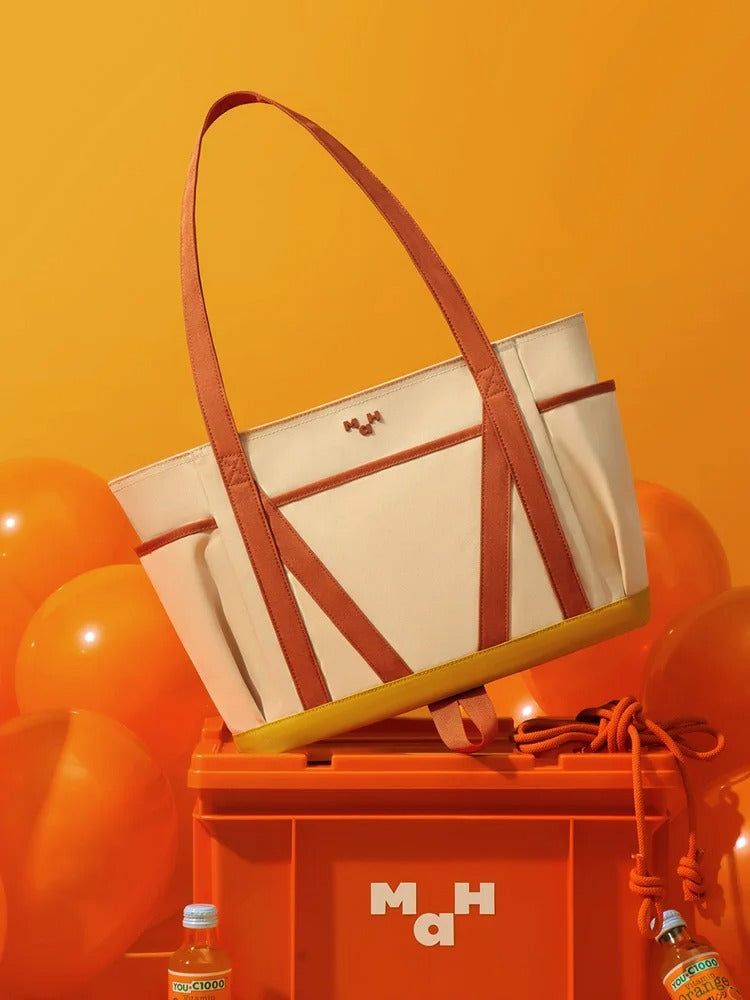 Large-Capacity Canvas Tote Bag for Women Trendha
