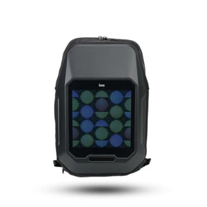 Smart LED Backpack with Pixel Art Display for Business and Travel Trendha