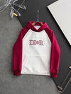 DOR Red and White Hoodie-002 Designer Sneakers