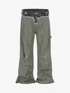 Camouflage Patchwork Whisker Baggy Jeans - Goatlv