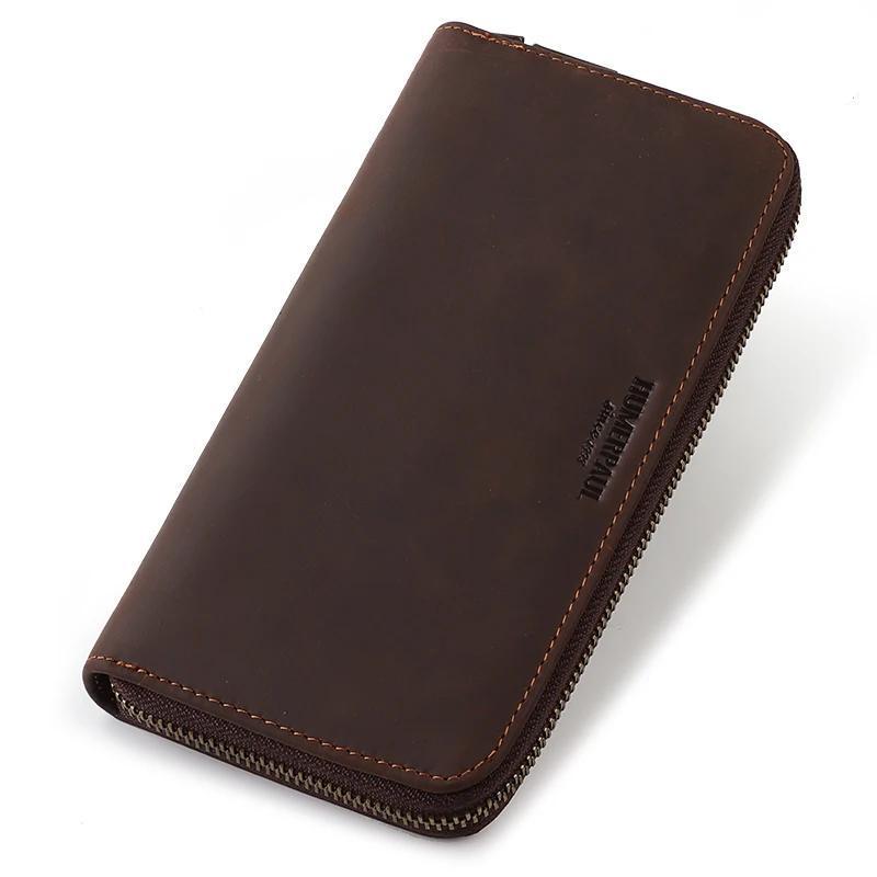 Genuine Leather RFID Blocking Men's Wallet Trendha